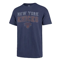 Men's '47 Blue New York Knicks Stadium Wave T-Shirt
