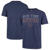 Men's '47 Blue New York Knicks Stadium Wave T-Shirt