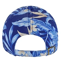 Men's '47 Blue New York Knicks Tropicalia Floral Clean Up Adjustable Hat