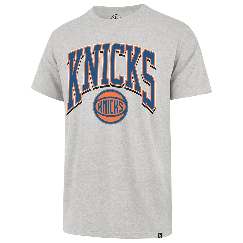 T-shirt gris « 47 » pour homme, « Walk Talk » des New York Knicks, Franklin