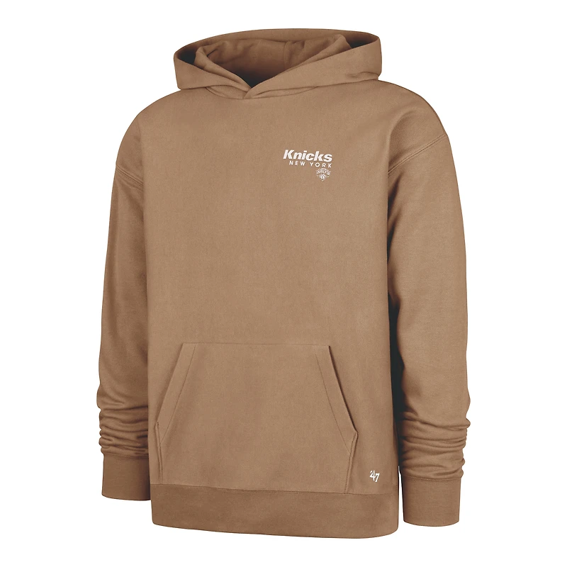 Sweat à capuche kaki '47 New York Knicks Triple Double Foundation Premium pour homme
