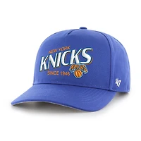 Casquette ajustable pour homme '47 Royal New York Knicks Fast Break Chase Hitch