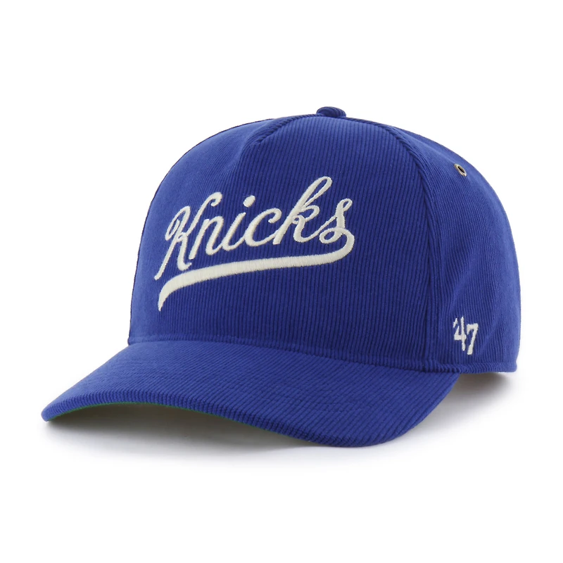 Men's '47 Royal New York Knicks Golden Age Relaxed Corduroy Hitch Adjustable Hat