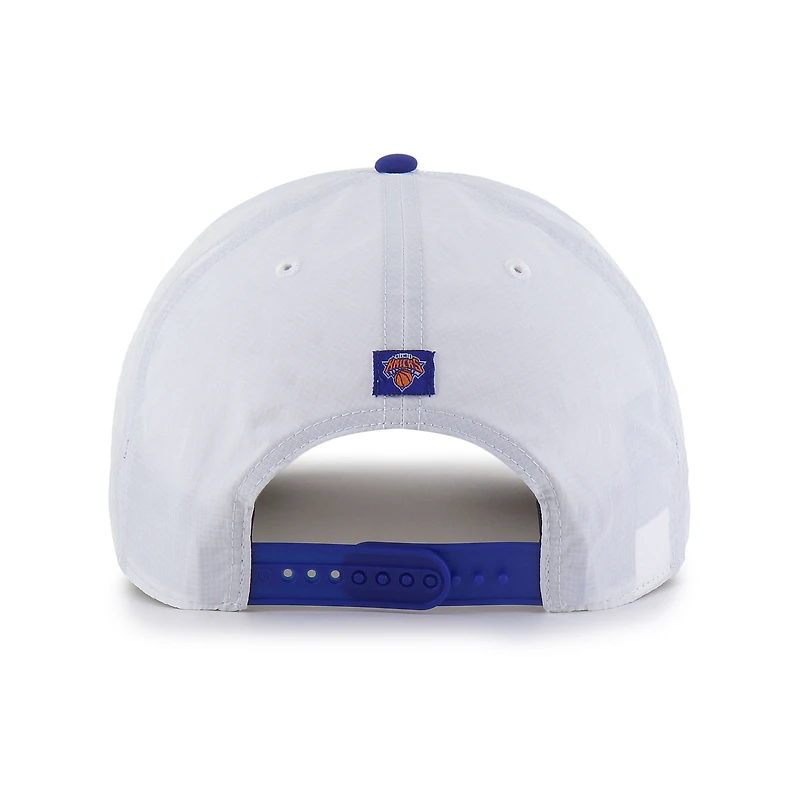 Men's '47  White New York Knicks brrr° Condor Two-Tone Hitch Rope Adjustable Hat