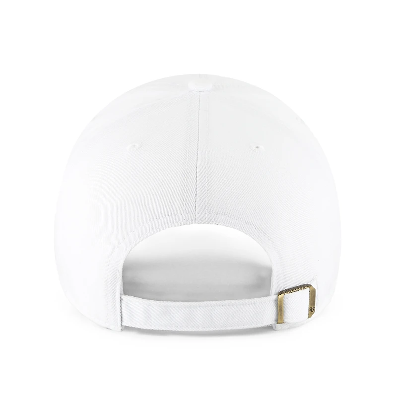 Men's '47 White New York Knicks Champioknicks Clean Up Adjustable Hat