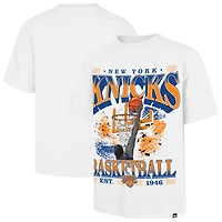 Men's '47 White New York Knicks Regional Foundation T-Shirt
