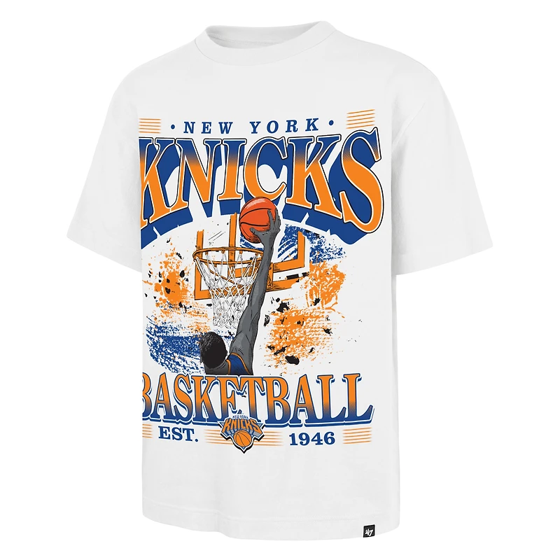 Men's '47 White New York Knicks Regional Foundation T-Shirt