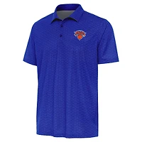 Men's Antigua Royal New York Knicks Relic Polo