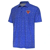 Men's Antigua Royal New York Knicks Terrace Polo
