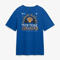 Men's Blue New York Knicks 2026 NBA Eastern Conference Champions Hometown T-Shirt