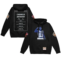 Sweat à capuche noir Carmelo Anthony Ultimate Player pour homme des New York Knicks