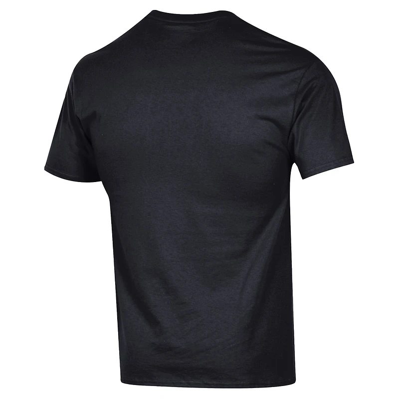 Men's Champion Black New York Knicks Goth Font Jersey T-Shirt