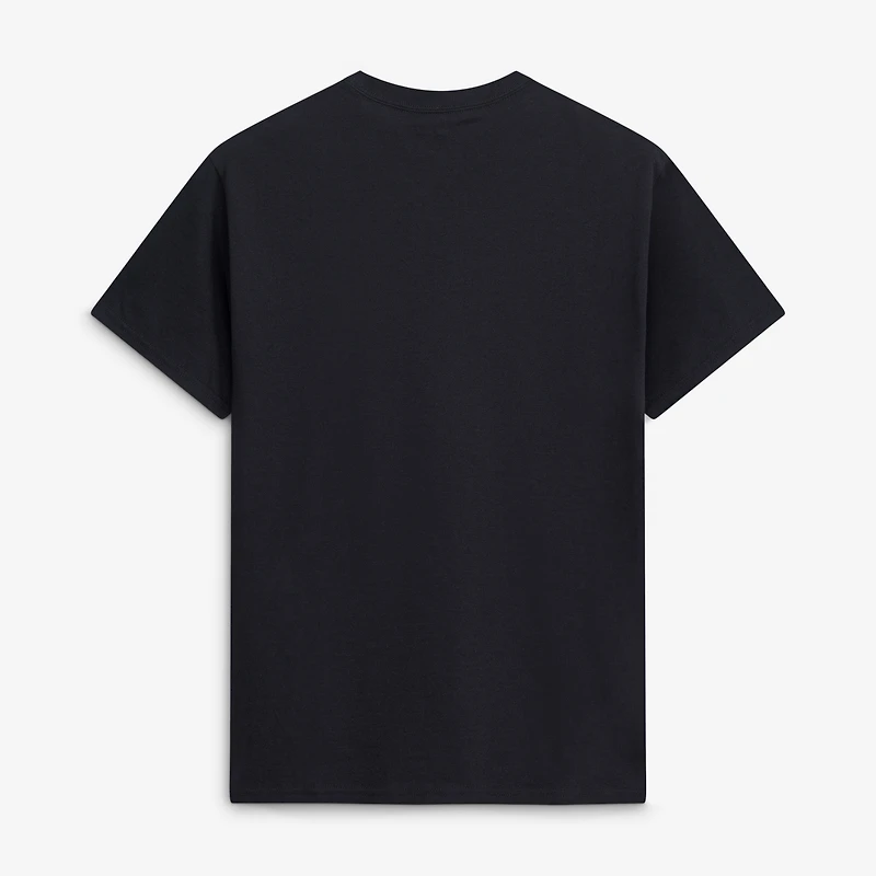 T-shirt Champion noir pour homme, New York Knicks, coupe verticale