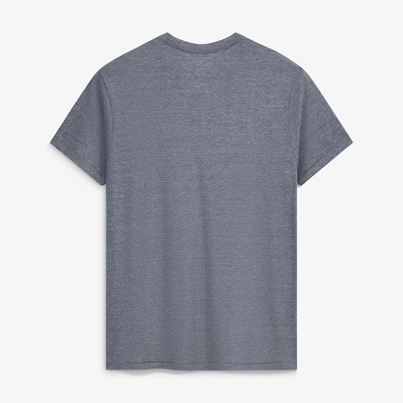 Men's Champion Gray New York Knicks Shooting Tri-Blend T-Shirt