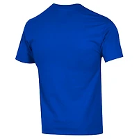 Men's Champion Royal New York Knicks Fade Jersey T-Shirt