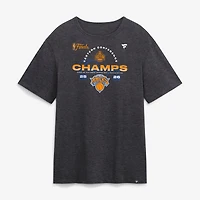 Men's Charcoal New York Knicks 2026 NBA Eastern Conference Champions Roster T-Shirt