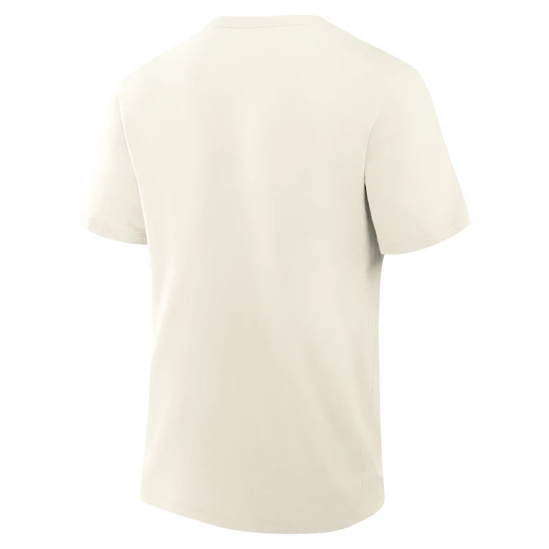 Men's Cream New York Knicks 2026 NBA Finals Champions Stylized T-Shirt