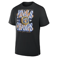 Men's Fanatics Black New York Knicks 2026 NBA Finals Champions Ring T-Shirt