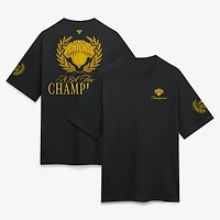 Men's Fanatics Black New York Knicks 2026 NBA Finals Champions x USA 250th Heavyweight T-Shirt