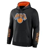 Sweat à capuche noir fanatiques pour hommes New York Knicks Legacy Guard