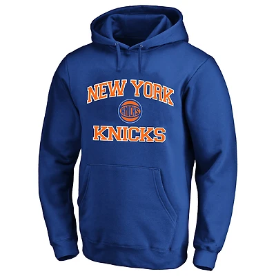 Men's Fanatics  Blue New York Knicks Big & Tall Heart Soul Hoodie