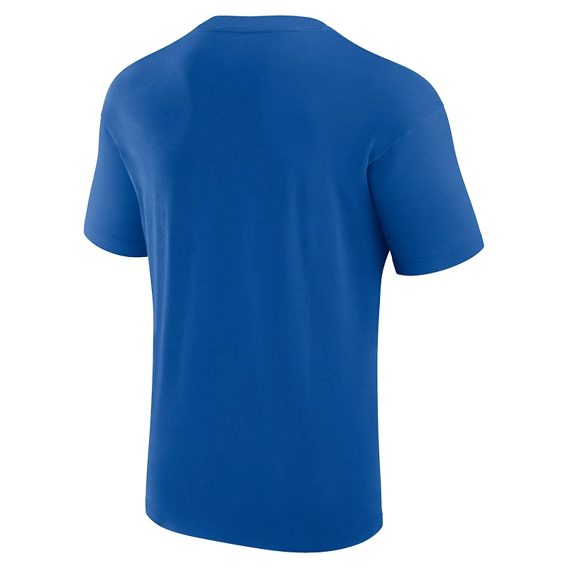 Men's Fanatics Blue New York Knicks Crossover Collection Full Court Press T-Shirt