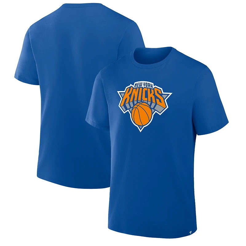 Men's Fanatics Blue New York Knicks Essential Legacy T-Shirt