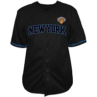 Men's Fanatics Jalen Brunson Black New York Knicks Big & Tall Name Number Fashion Jersey