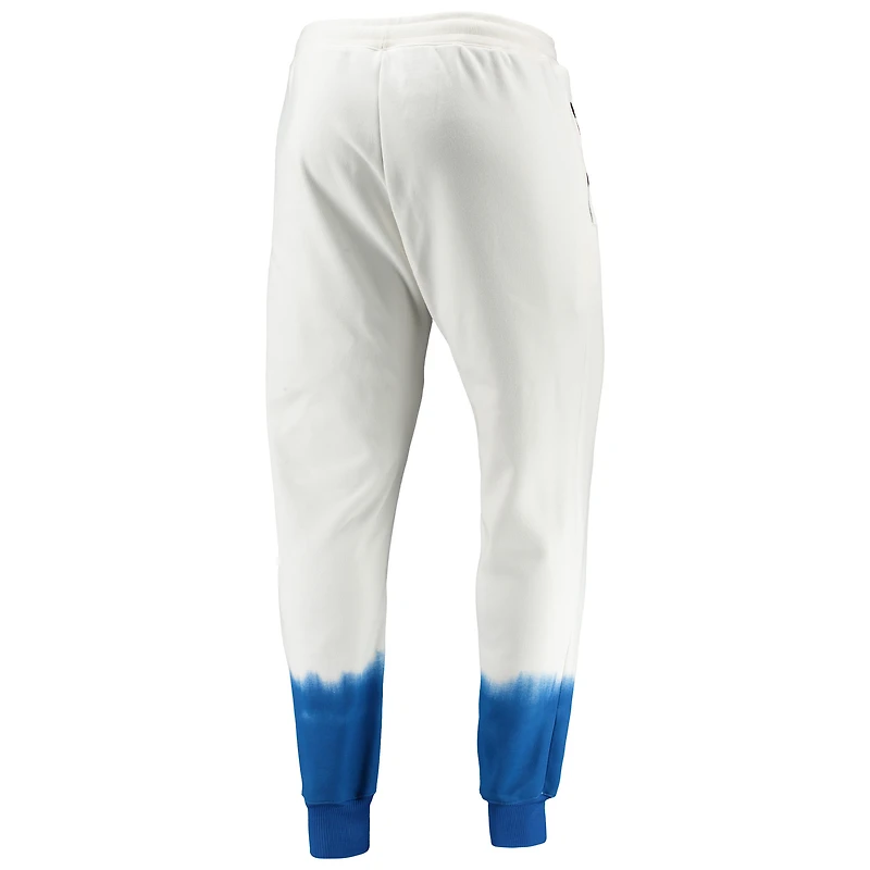 Pantalon de jogging FISSL Oatmeal New York Knicks Double Dribble Tie-Dye Fleece pour homme