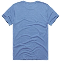 T-shirt bleu hommage pour homme avec inscription New York Knicks