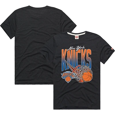 T-shirt tri-blend gris anthracite pour homme, hommage aux New York Knicks On Fire