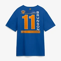 Men's Jalen Brunson Royal New York Knicks 2026 NBA Finals Name & Number T-Shirt
