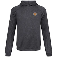 Sweat à capuche Challenger noir Levelwear pour homme des New York Knicks