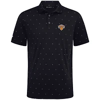 Men's Levelwear Black New York Knicks Vision Polo
