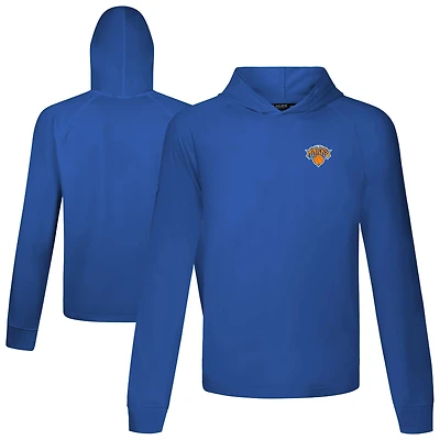 Men's Levelwear Royal New York Knicks Dimension R Pullover Hoodie