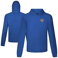 Men's Levelwear Royal New York Knicks Dimension R Pullover Hoodie