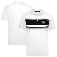 Polo blanc Onward des New York Knicks pour homme Levelwear