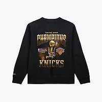 Men's Mitchell & Ness New York Knicks 2026 NBA Finals Champions Crewneck Sweatshirt