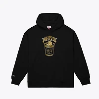 Men's Mitchell & Ness New York Knicks 2026 NBA Finals Champions Gold Coffee Cup Hoodie