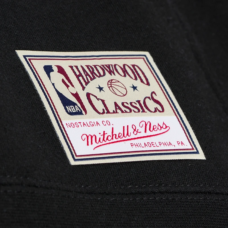 Men's Mitchell & Ness Black New York Knicks Chrome Hoodie