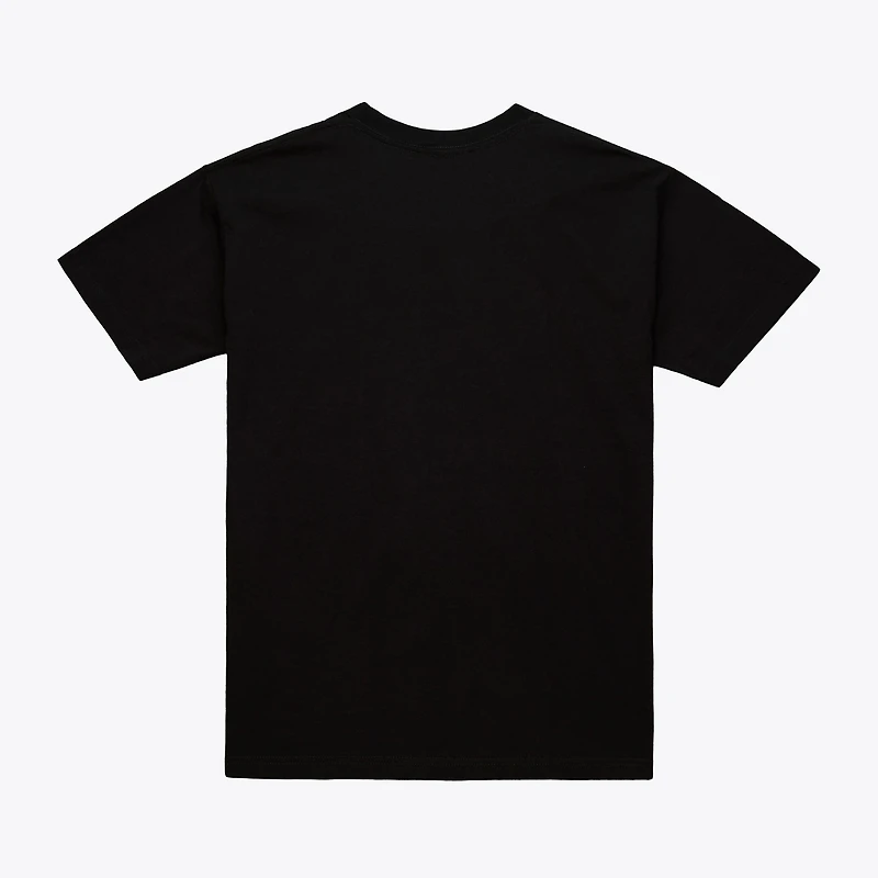 T-shirt Mitchell & Ness noir pour homme New York Knicks Concrete Apple
