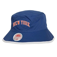 Men's Mitchell & Ness Black New York Knicks Flip It Reversible Bucket Hat
