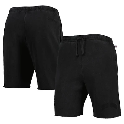 Short noir en molleton ton sur French Terry des New York Knicks Mitchell & Ness pour hommes