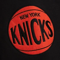 Sweat à capuche noir pour homme Mitchell & Ness New York Knicks Hardwood Classics Blackout Collection