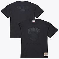 Men's Mitchell & Ness  Black New York Knicks Hardwood Classics Phantom T-Shirt