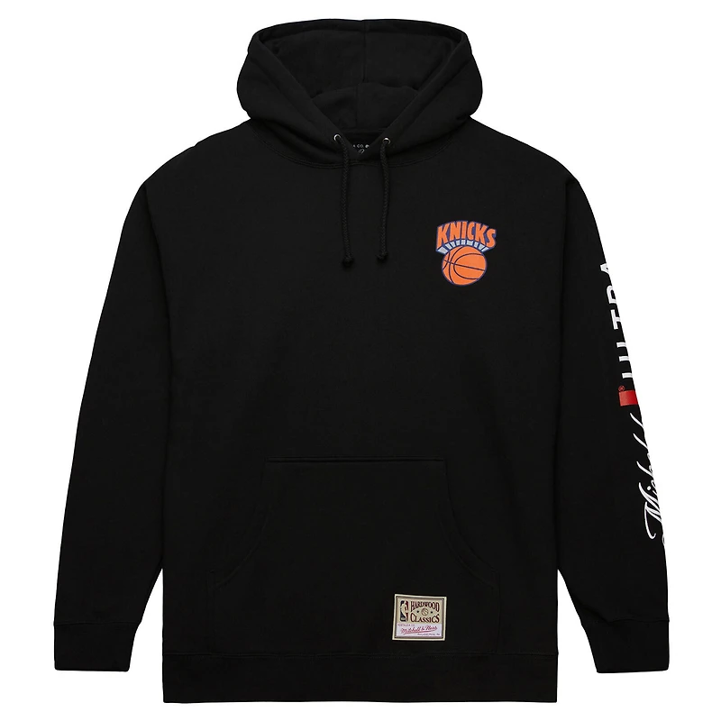Sweat à capuche noir Mitchell & Ness New York Knicks NBA x Michelob Ultra Swish Sip pour homme