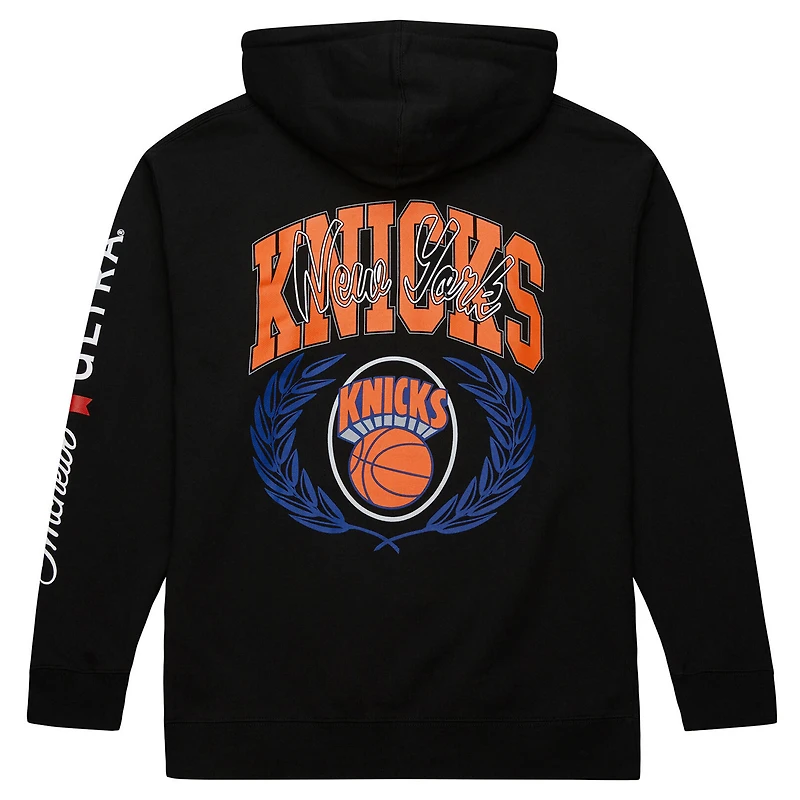 Sweat à capuche noir Mitchell & Ness New York Knicks NBA x Michelob Ultra Swish Sip pour homme