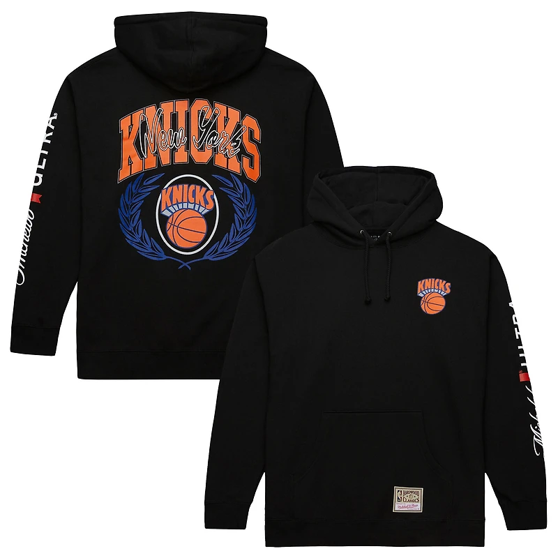 Sweat à capuche noir Mitchell & Ness New York Knicks NBA x Michelob Ultra Swish Sip pour homme