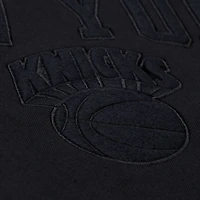 Sweat-shirt polaire noir Mitchell & Ness Phantom des New York Knicks pour homme