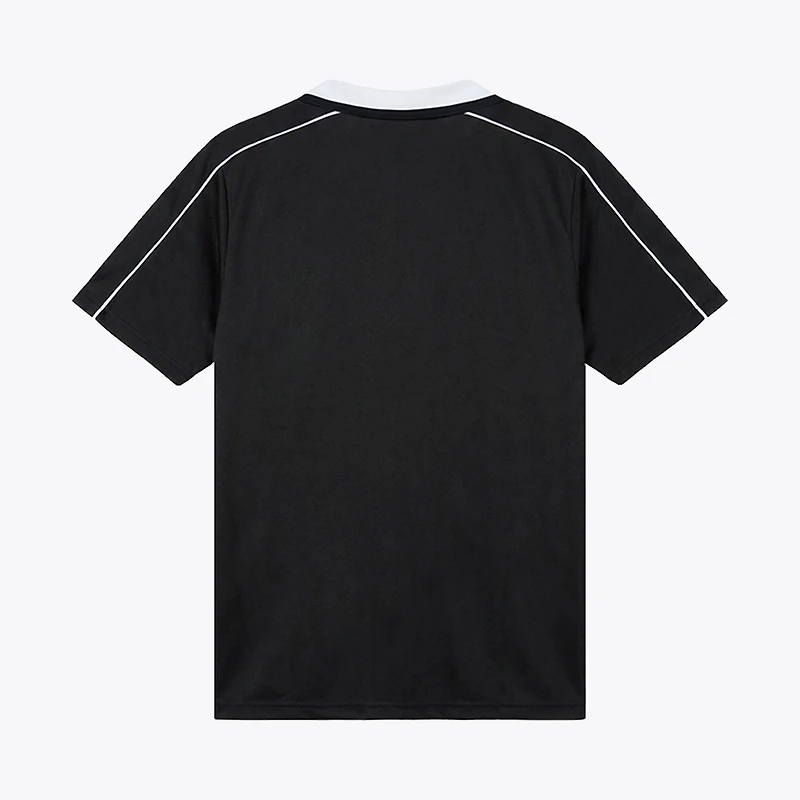 Men's Mitchell & Ness Black New York Knicks Polo Jersey